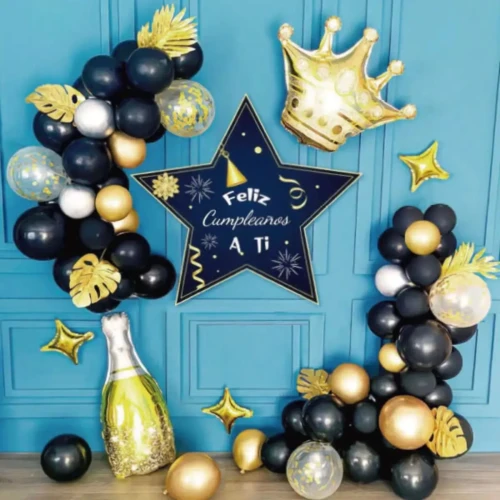 Set arco de globos estrella 54 pcs