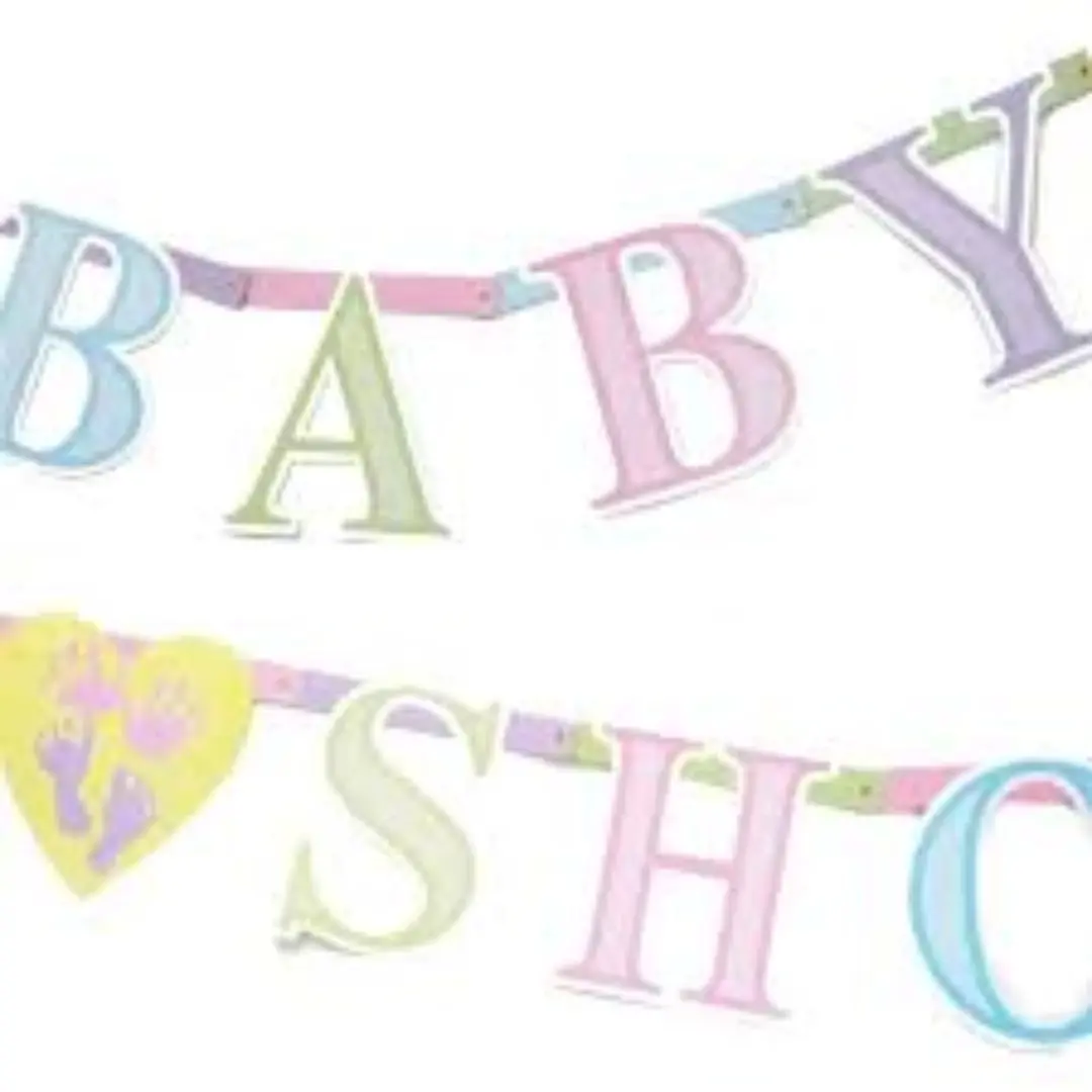Banner baby shower patita un