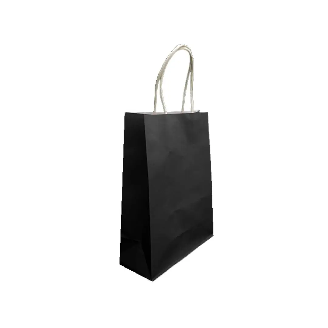 Bolsa de regalo kraft negra un
