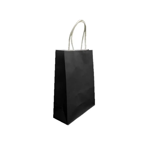 Bolsa de regalo kraft negra un