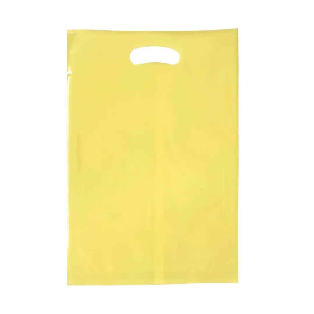 Bolsa dulces amarillo pastel 10 un