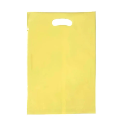 Bolsa dulces amarillo pastel 10 un