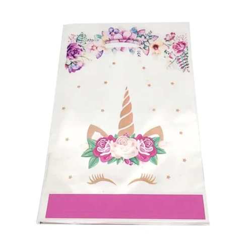 Bolsa para dulces unicornio 6un