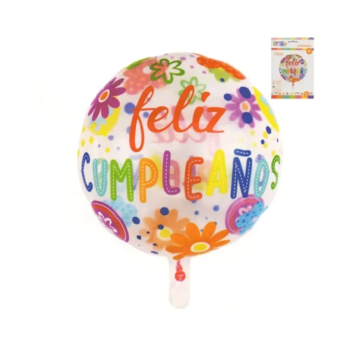Globo 45cm FC burbuja mylar un