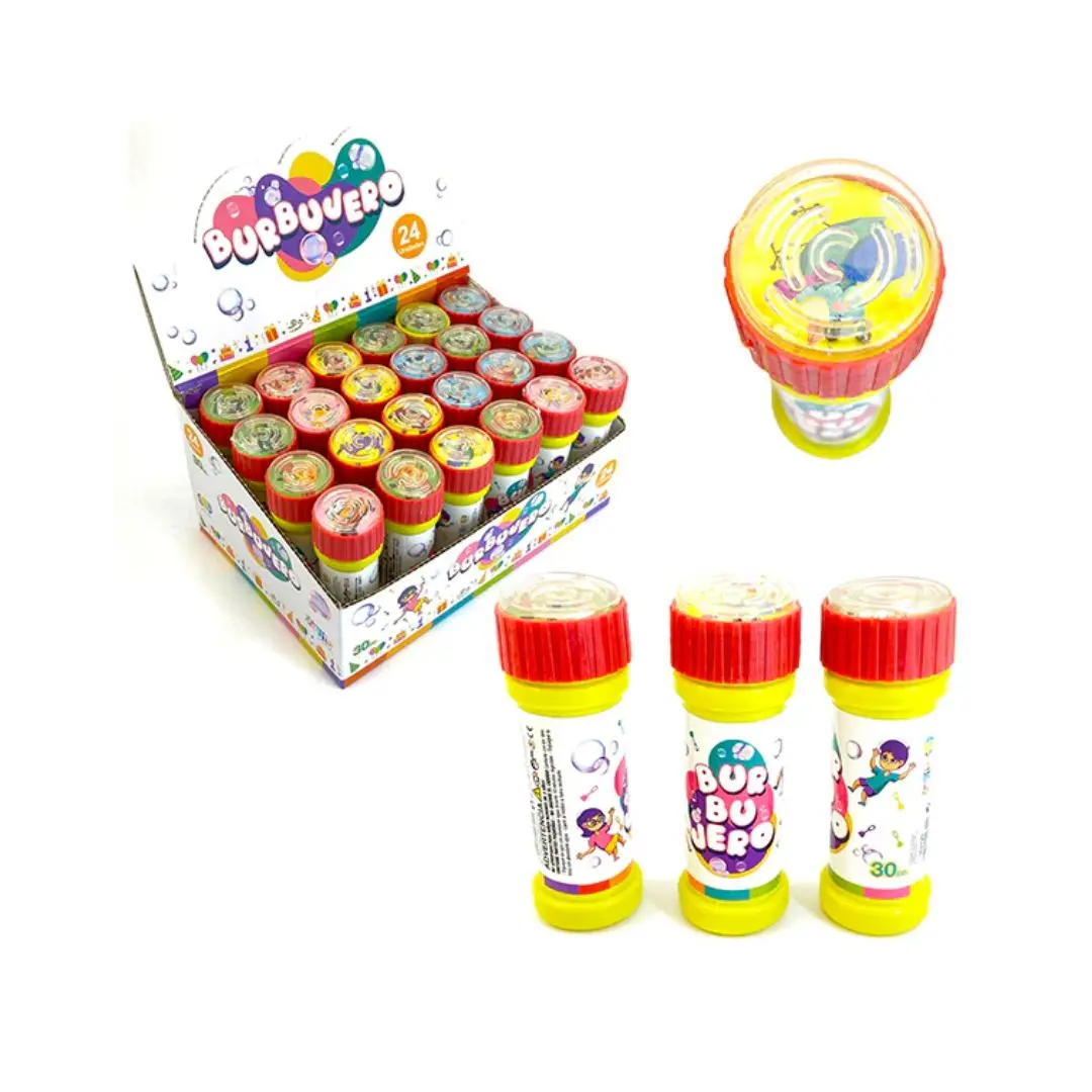 Sorpresa burbujas con juego un