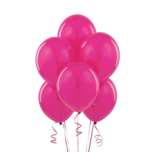 Globo R12 fucsia látex BIO 50un