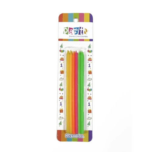 Veloncito colores flúor 12 un