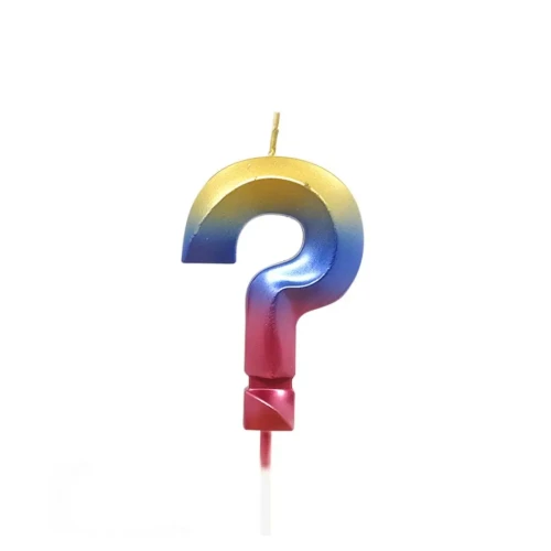 Vela signo ? colores un