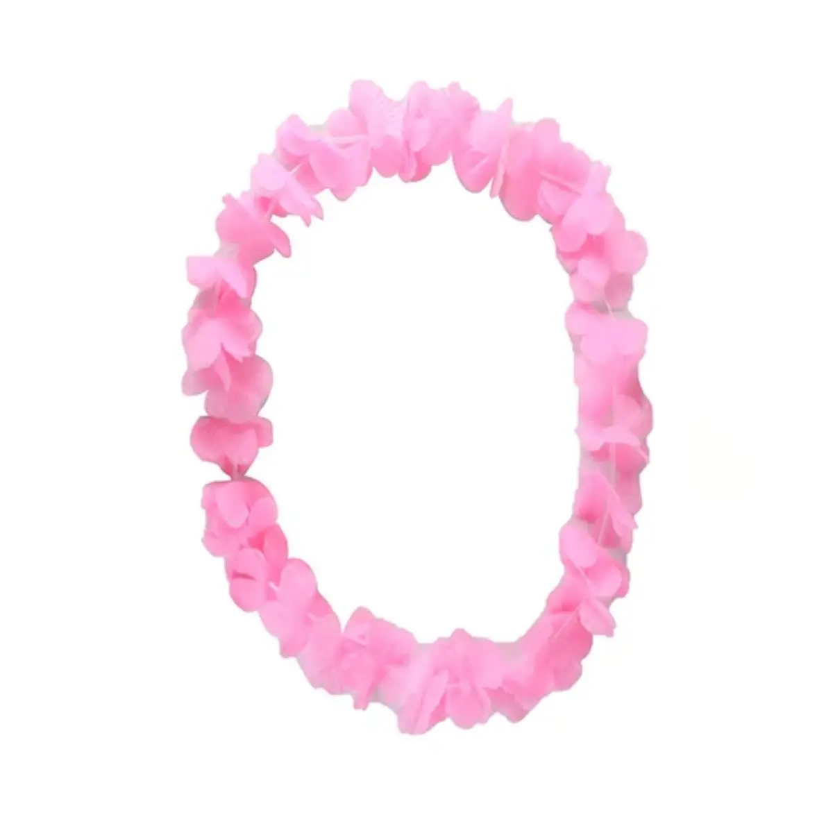 Collar hawaiano rosado un