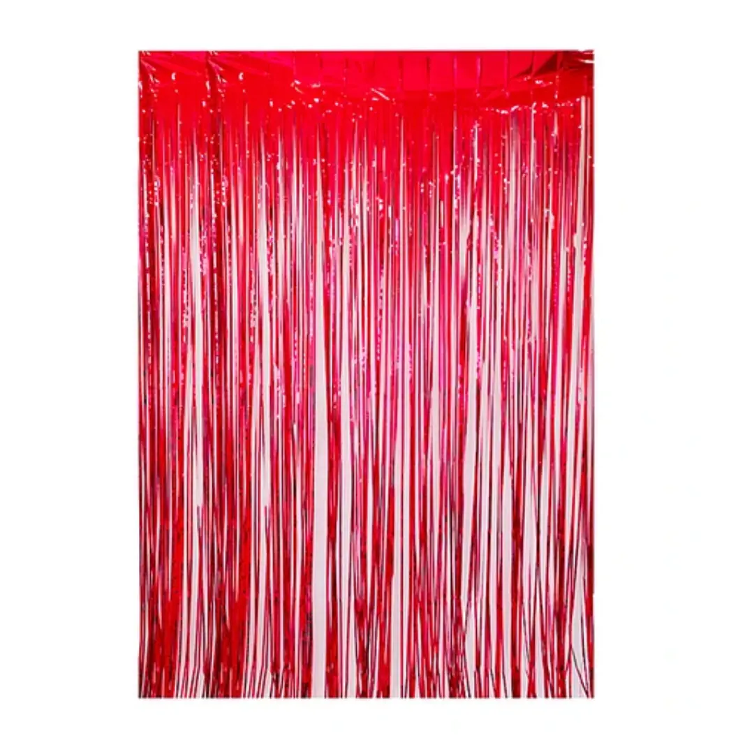 Cortina roja 2x1mt un