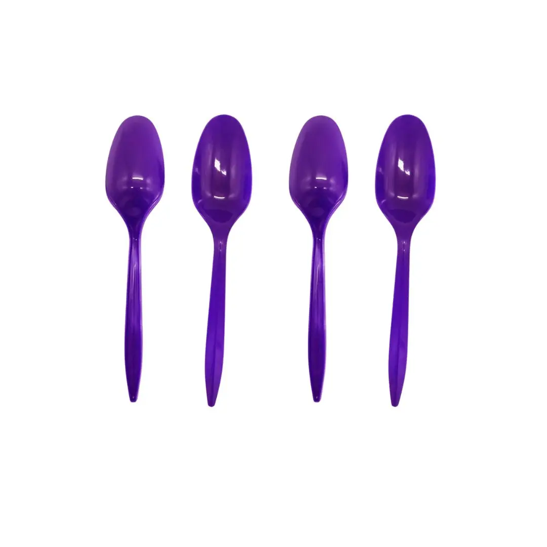 Cucharas púrpura 10 un