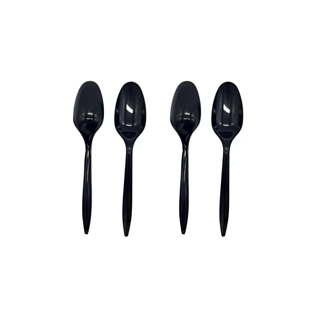 Cucharas negras 10un