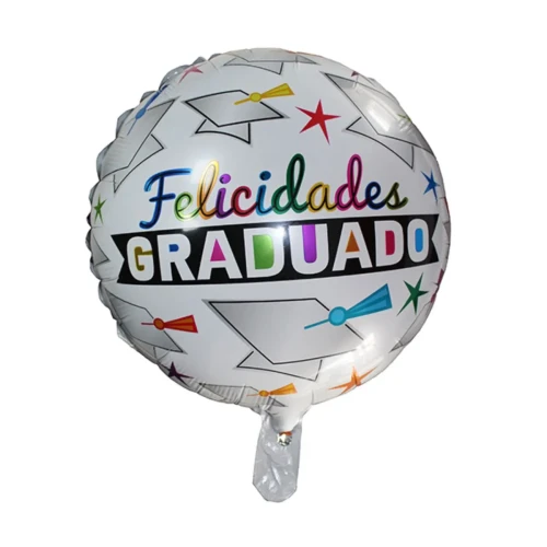Globo 45 cm felicidades graduado un