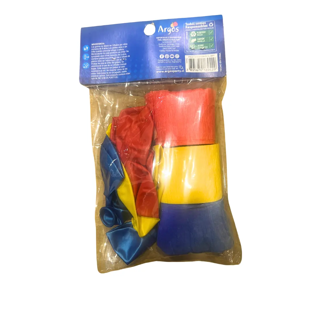 Festón + Globos Argos