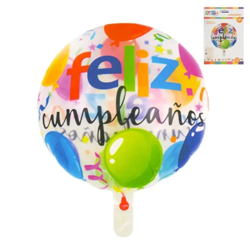 Globo 45cm FC mylar burbuja un