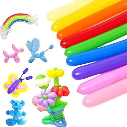 Globos figura colores surtidos 50un