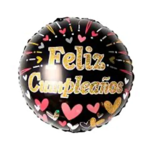 Globo 45cm FC corazones un