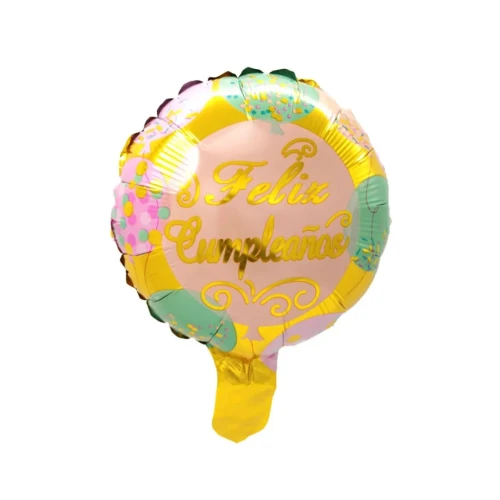 Globo 22cm FC dorado un