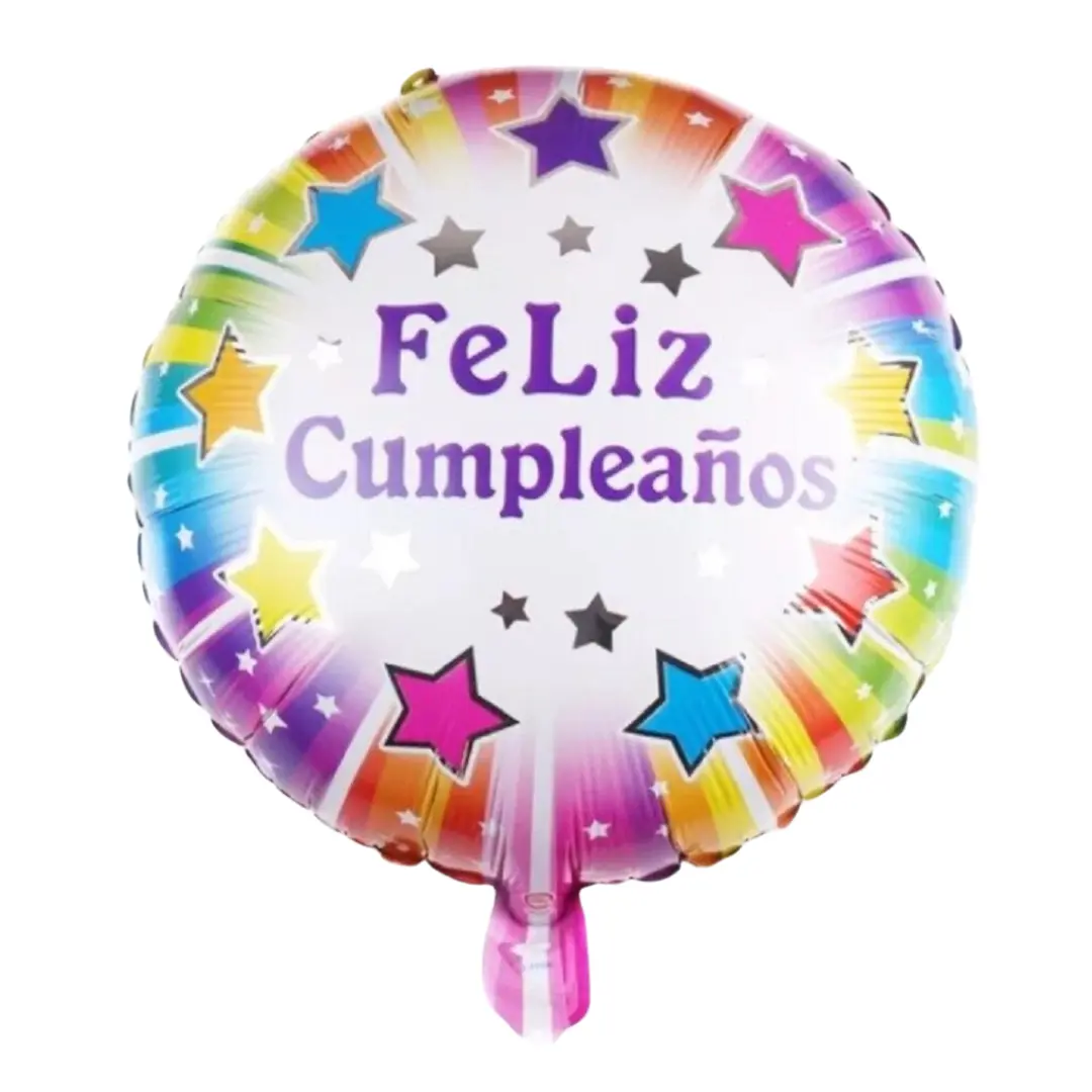 Globo 45cm FC arcoíris un