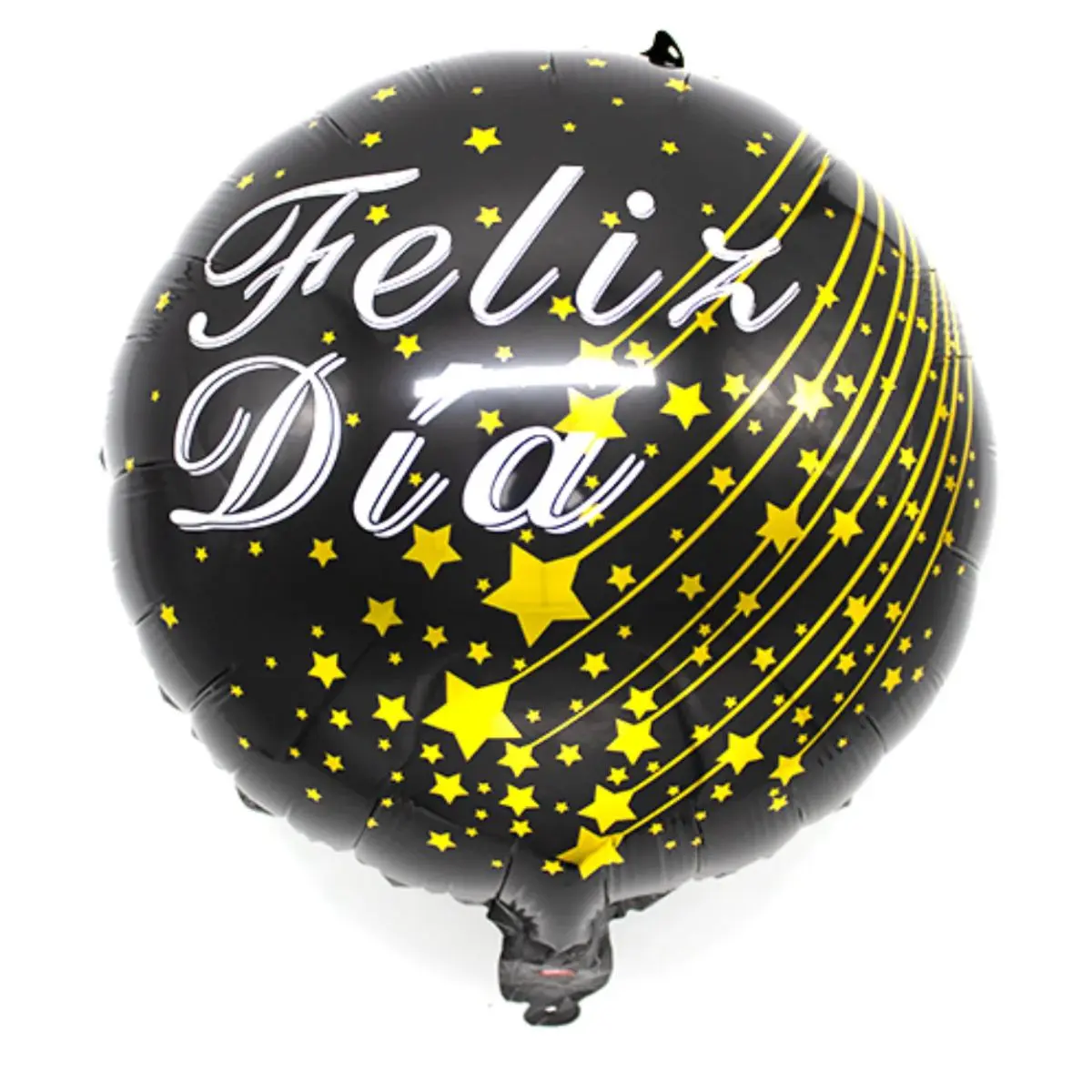 Globo 45cm feliz día negro- un