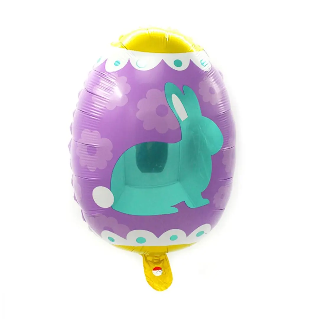 Globo 32x46cm huevito lila un