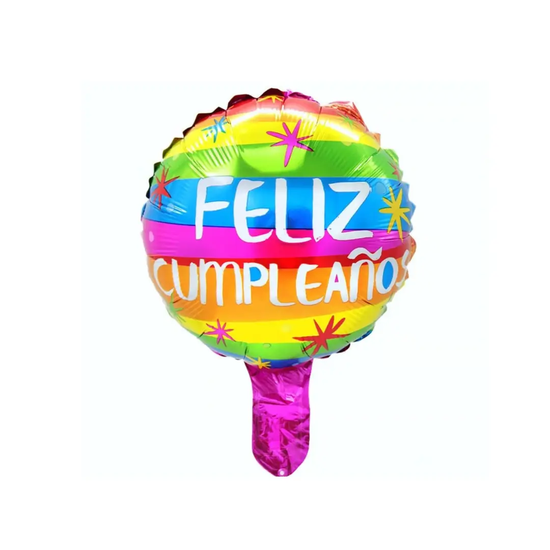 Globo 22cm FC multicolores un