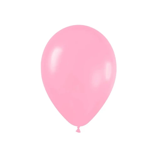Globo R9 rosa pastel látex 25un