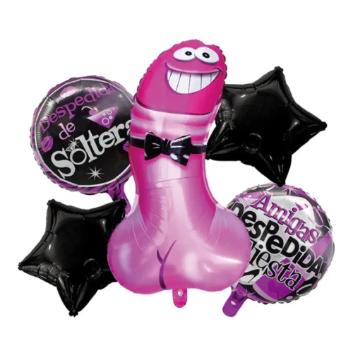 Set 5 globos Despedida de soltera
