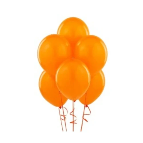 Globo R9 naranjo 50un