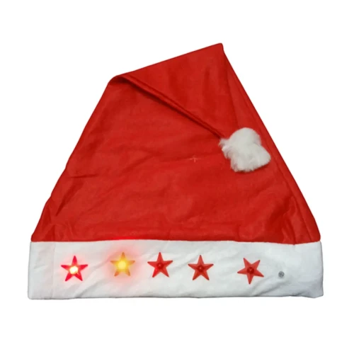 Gorro navidad con luz led un