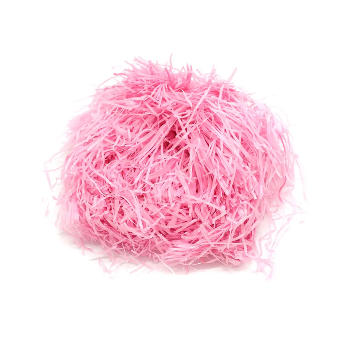 Bolsa paja de papel rosada 50gr