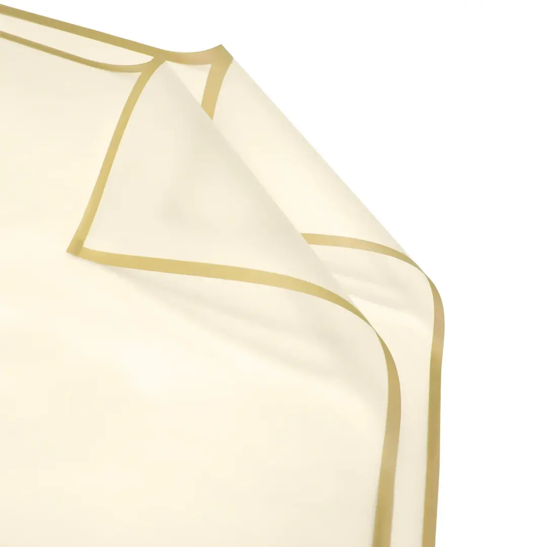 Papel coreano traslúcido beige 20un
