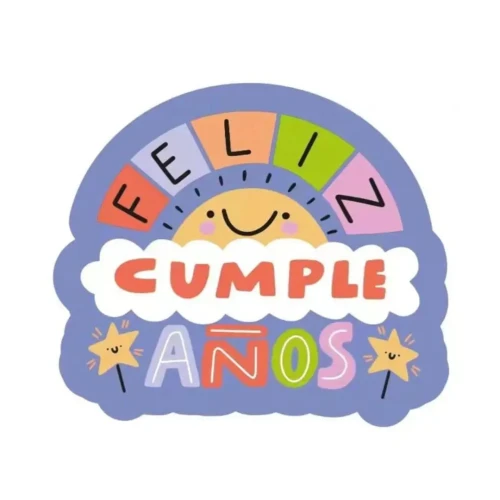 Piñata plana smile led un