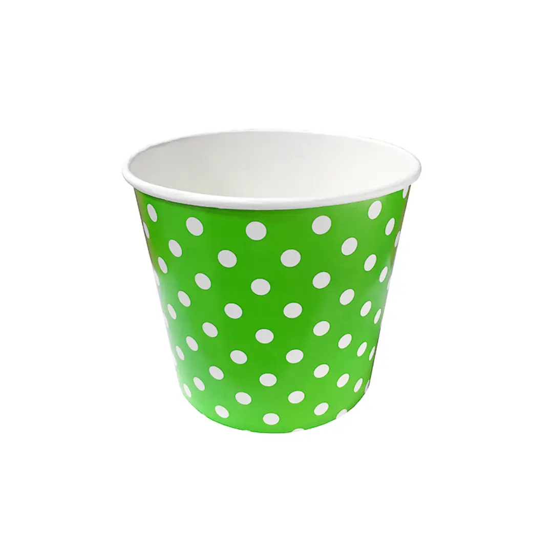 Pote pop corn verde un