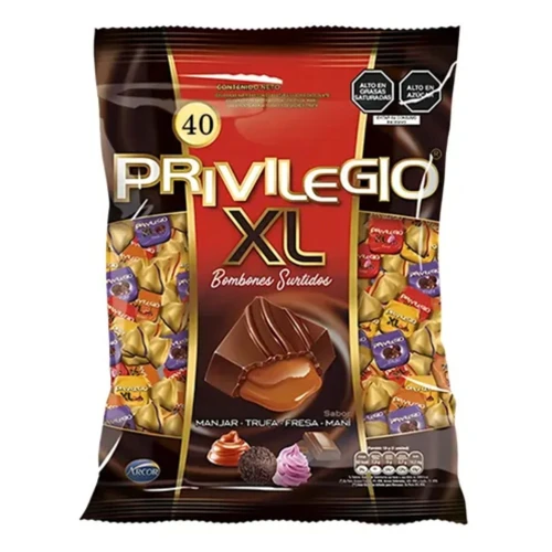 Bombones surtidos privilegio xl 500gr