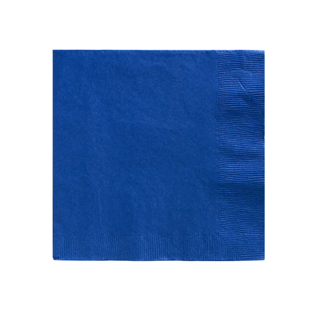 Servilletas azul 33x33cm 20un