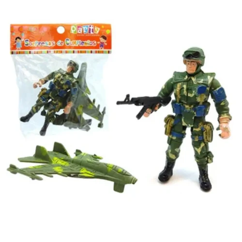 Sorpresa soldado + avión un
