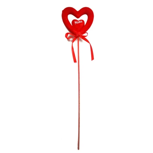 Stick corazón FDM 10x10x36cm un