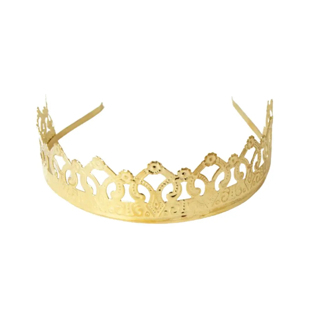 Tiara metal reina barroco un