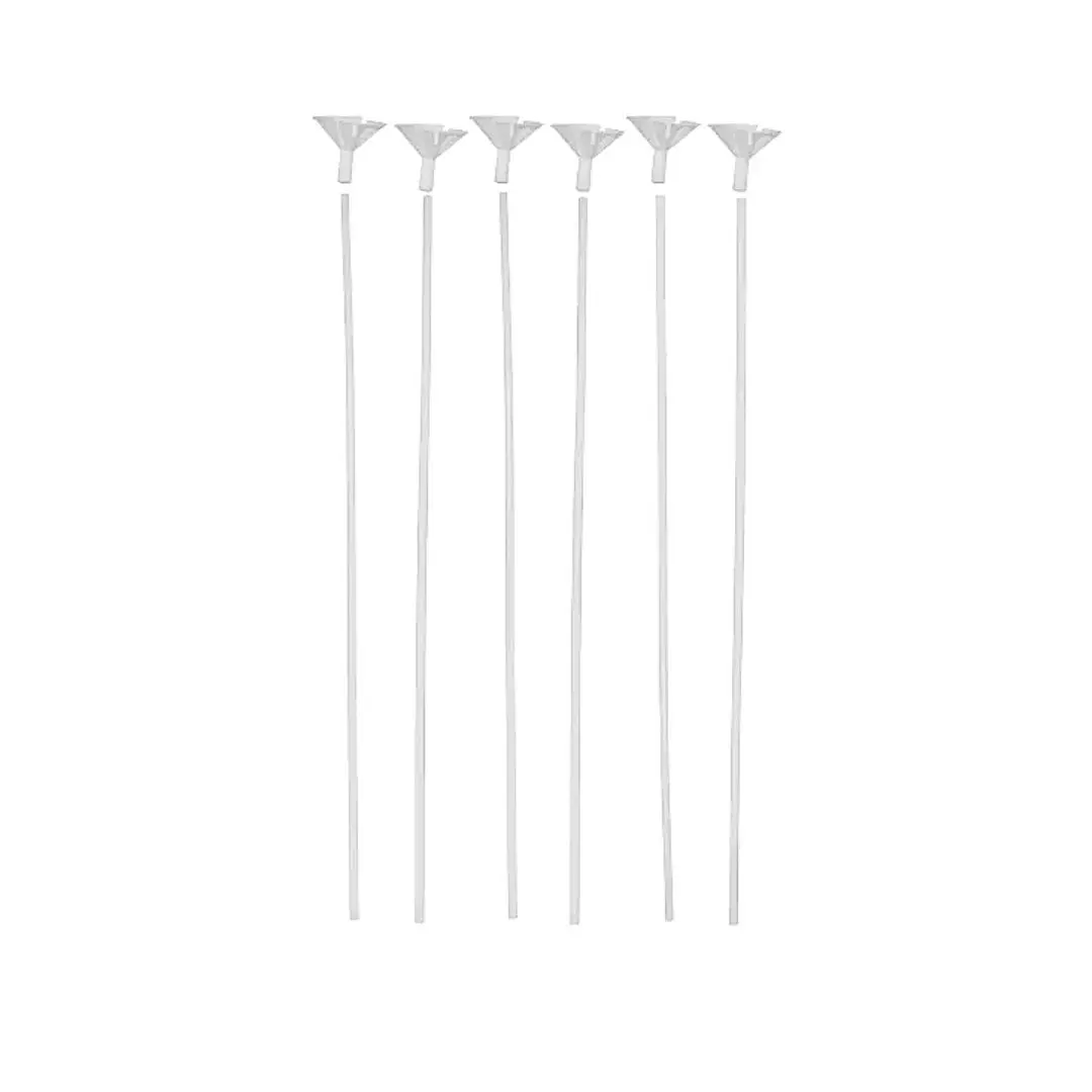 Pack 25un varillas delgadas blancas