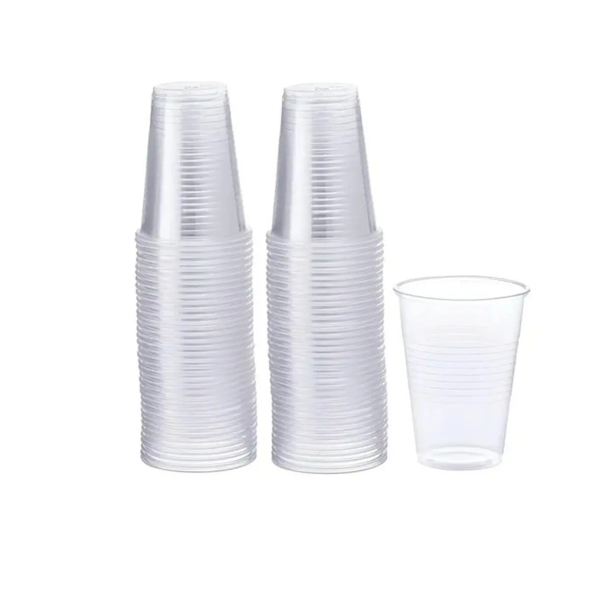 Vasos 10oz transparente 50 un