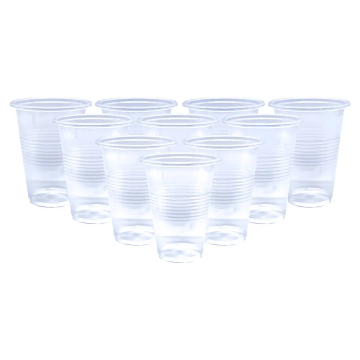 Vaso transparente pláscticos 500cc 10un