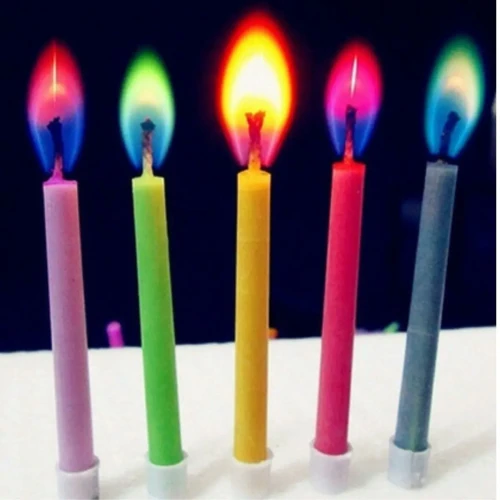 Vela llama color 5 un