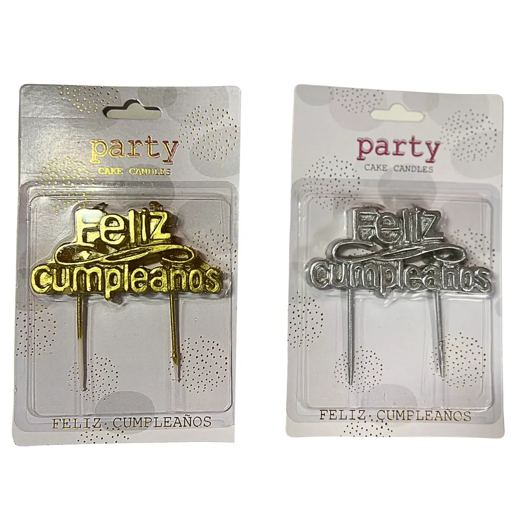 Vela feliz cumpleaños un