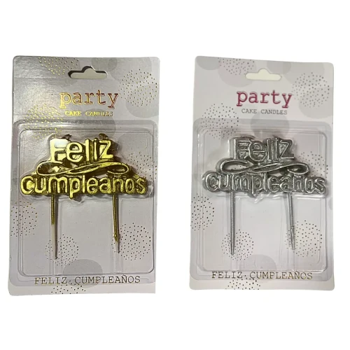 Vela feliz cumpleaños un