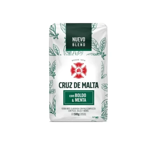 Yerba mate con boldo y menta 500gr