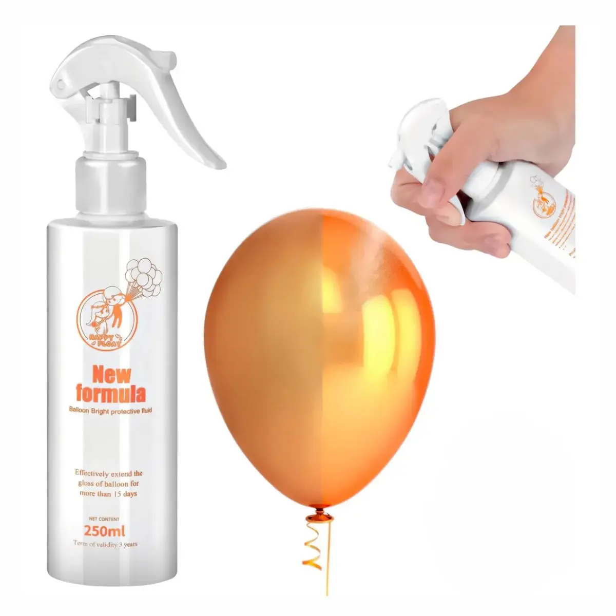 Abrillantador para globos 250ml un