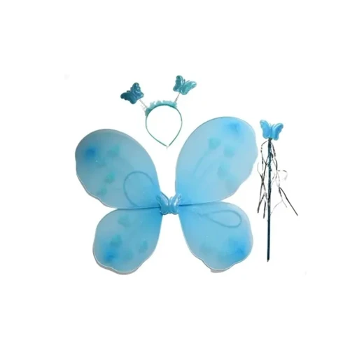 Alas mariposa celeste 3 pcs