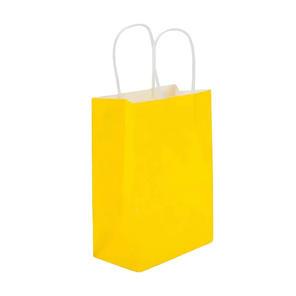 Bolsa de regalo kraft amarilla un