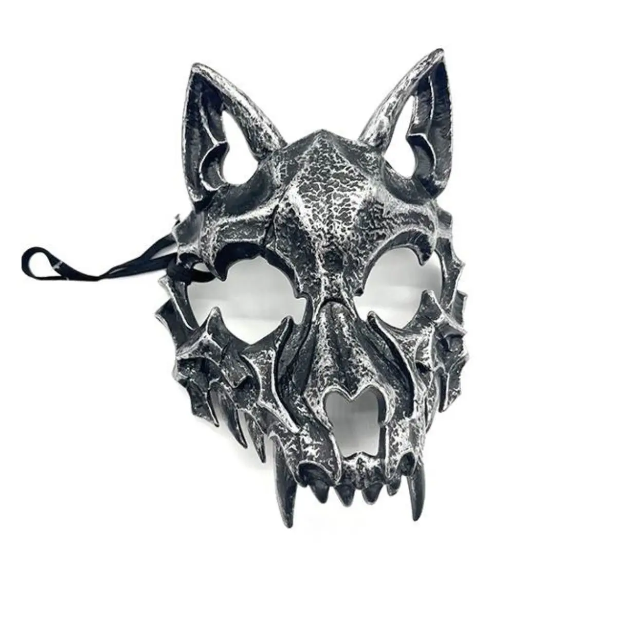 Máscara plástica calavera animal un